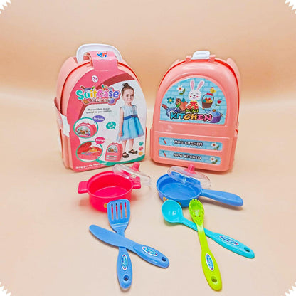 Dessert Suitcases For kids Playset with Accessories, Adorable Travel Suitcase