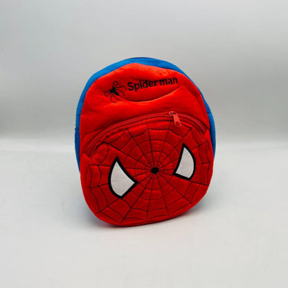 Cute Mini face Plush Children's Backpack For Outdoor Activities