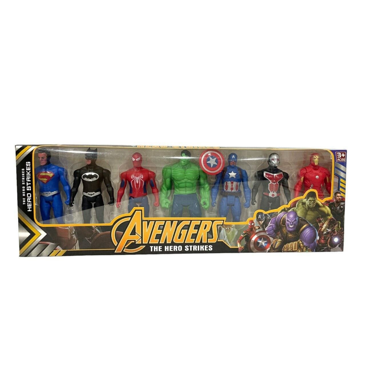 Marvellous Avengers Infinity War Alliance Leader Projection Action Figures Play