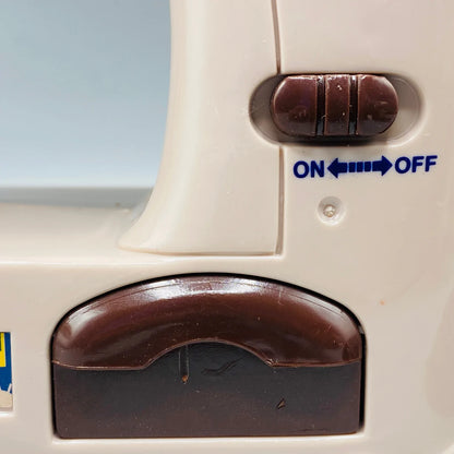 Battery Operated Mini Sewing Machine and Steam Iron with Music and Light