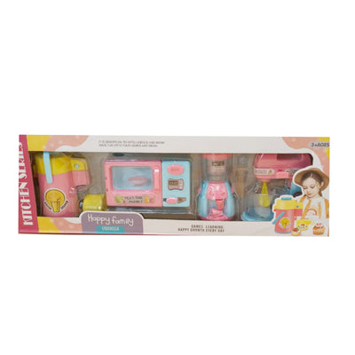 Happy Family Household Pretend Play Kitchen Set For Children Play