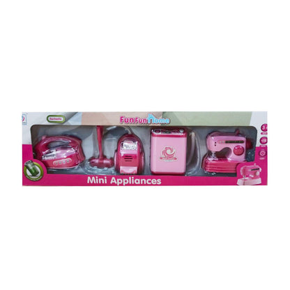 Household Kitchen Mini Home Appliances Pretend Playsets for Kids