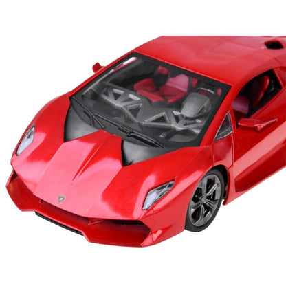 Lamborghini With Steering Remote Control Rechargeable Racing Car For Kids