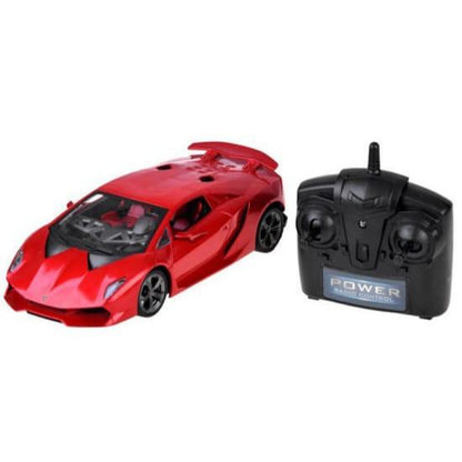Lamborghini With Steering Remote Control Rechargeable Racing Car For Kids
