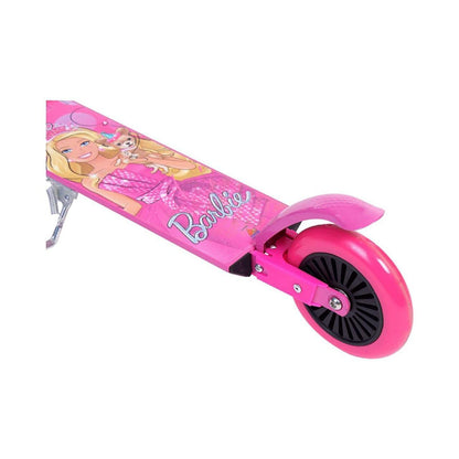Pink Barbie 2 Wheel Scooty Mini Plus With Long Lasting Wheels and Adjustable Handlebar Scooter