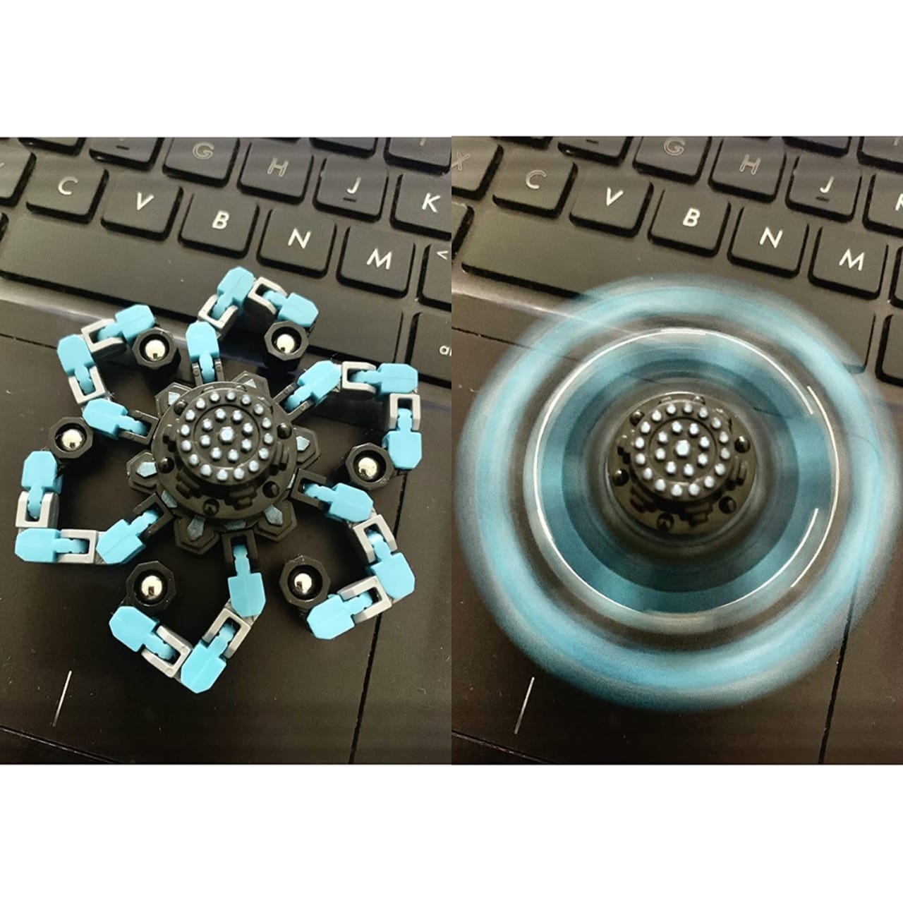 Transformable Fingertip Gyro Fidget Spinners Toys For Boys and Girls