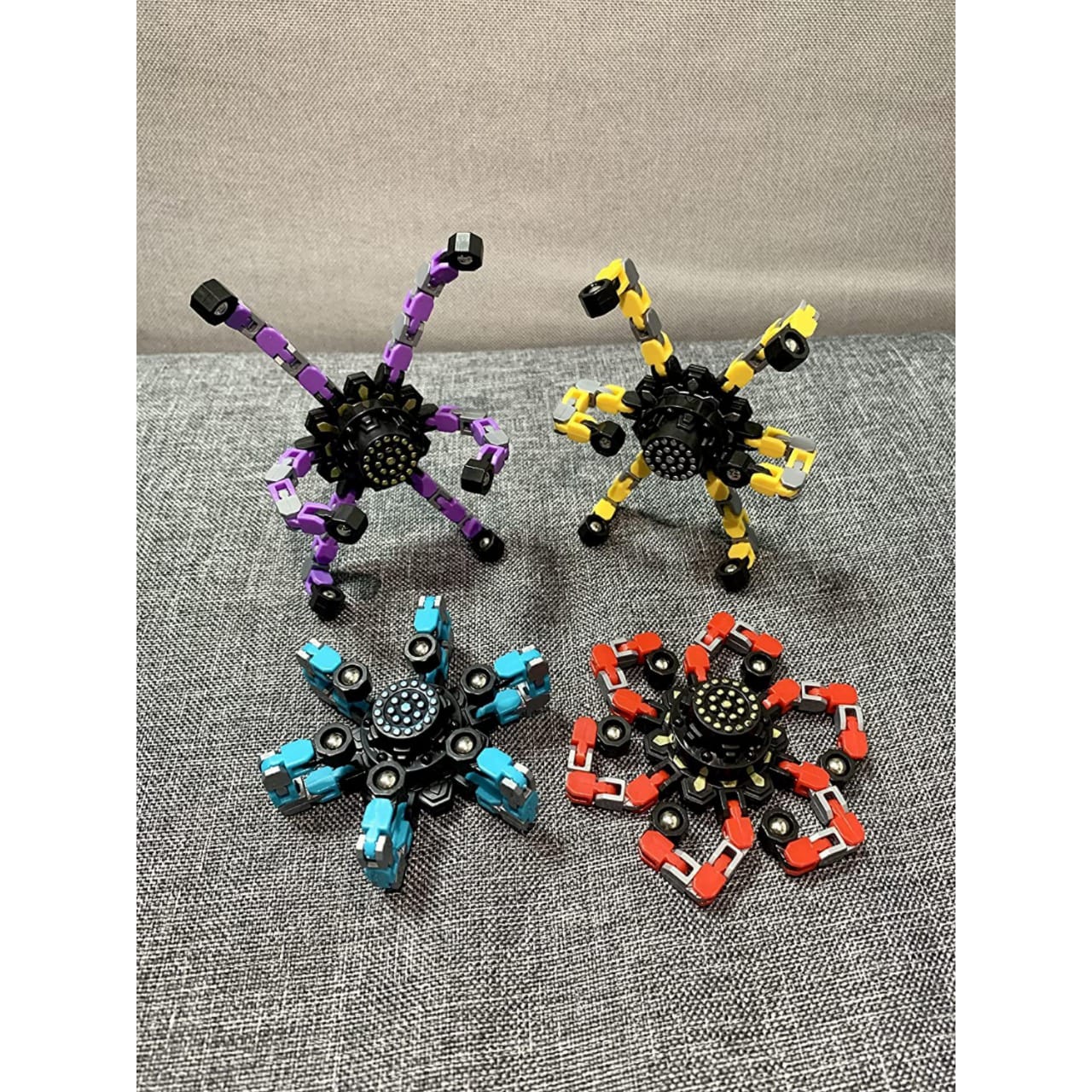Transformable Fingertip Gyro Fidget Spinners Toys For Boys and Girls