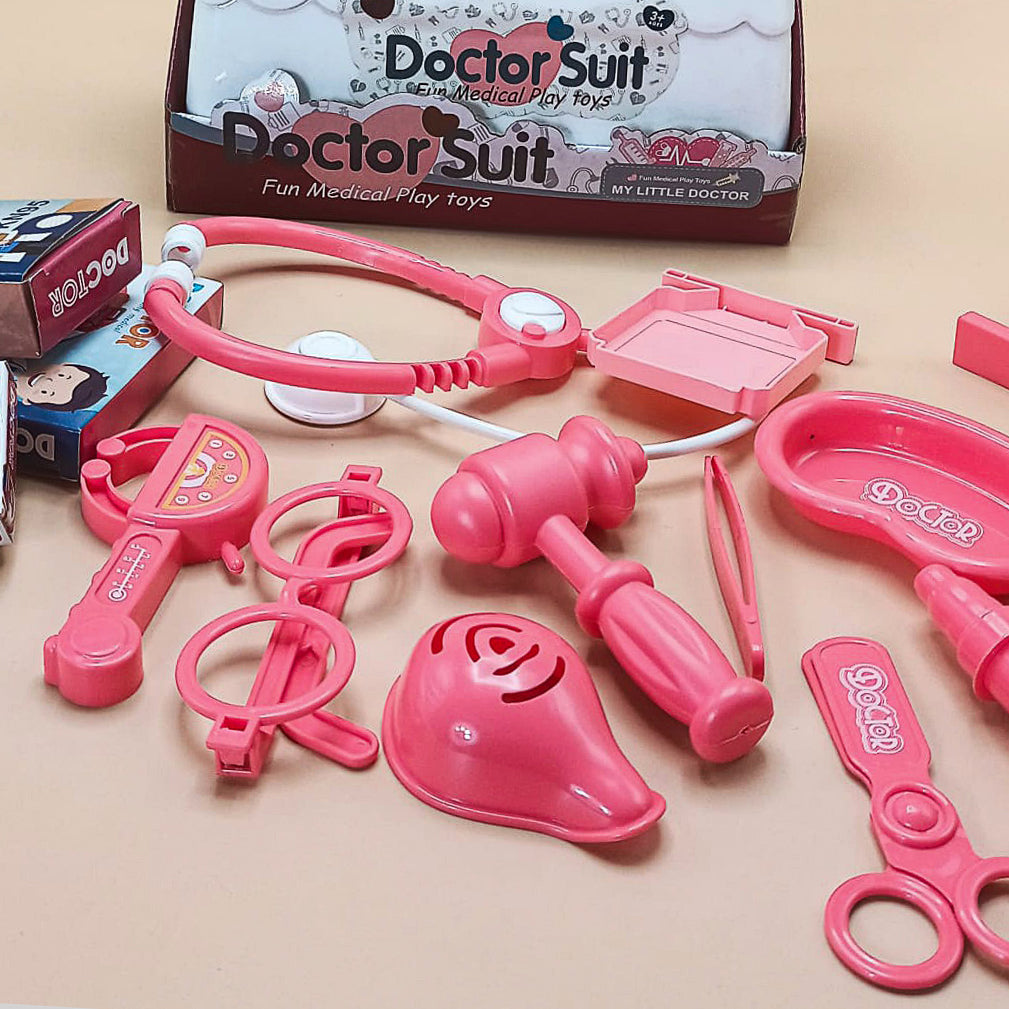Doctor Suit Bag Fun Medical Play Toys Pretend Play Doctor Sets For Kids