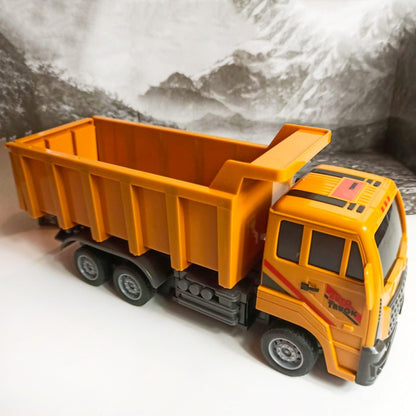 Remote Control Dump Engineering Yellow Truck For Kids
