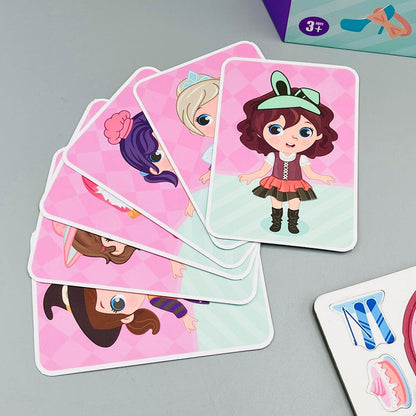 Magnetic Book Puzzle For Kids Learning, Education and Cognition Development