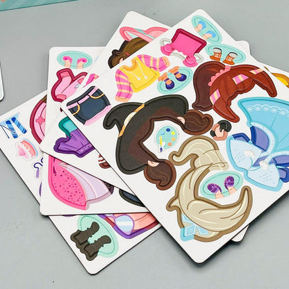 Magnetic Book Puzzle For Kids Learning, Education and Cognition Development