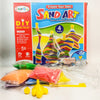 DIY Glow Sand Art Set For Crafts Activity With Multicolored Sand