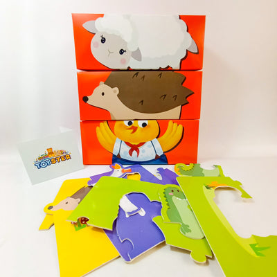 Leveled Progressive Puzzles For Kids Play