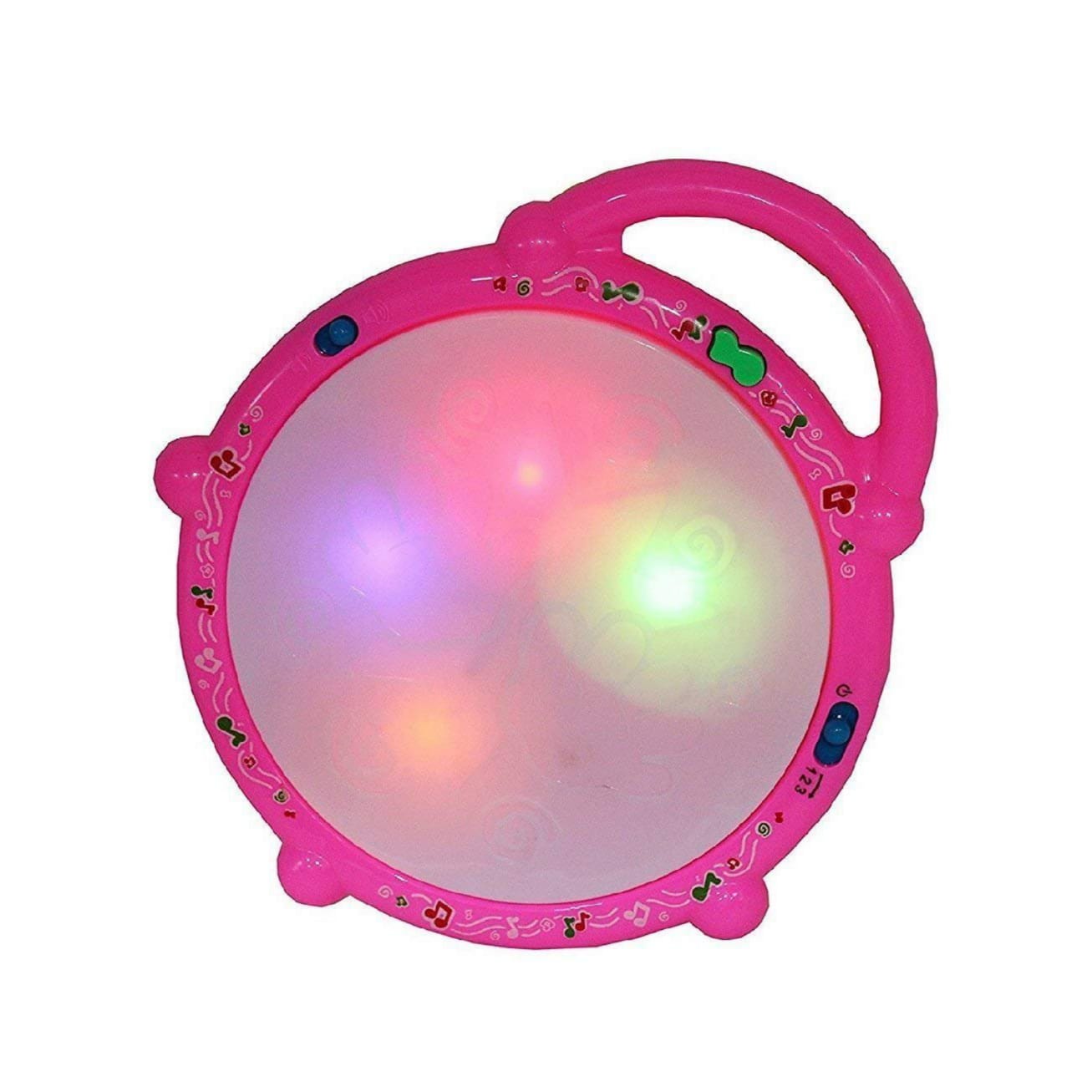 Multicolored Flash Drum With Sound and Light