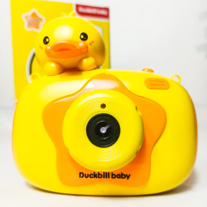Duck Bubble Camera Toy With Music and Light