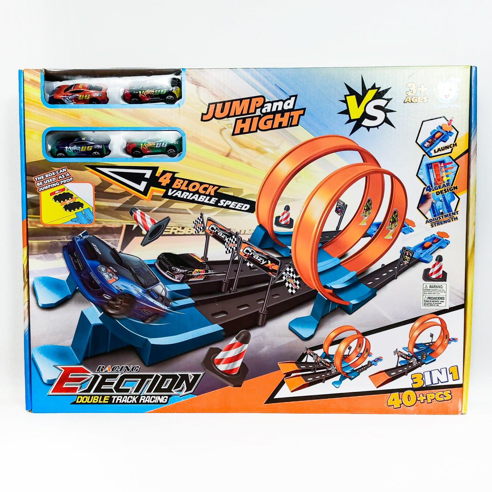 World Fast Toy Stunt Speed Double Car Track Wheels Model Toys for Kids Racing – Toyster