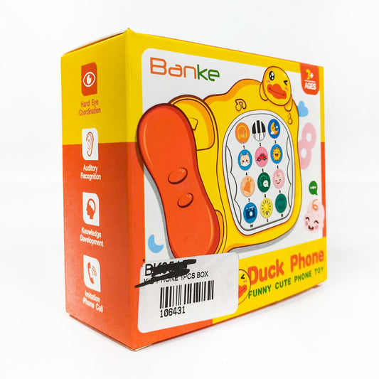 Musical Duck Telephone For Babies with Music and Light