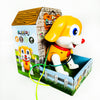 Crawling Musical Dancing Cute Cartoon Dog Toy for Kids with LED Lights