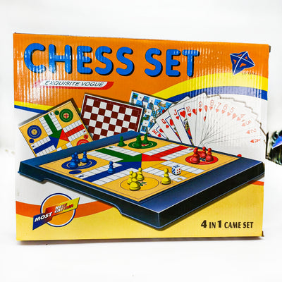 4 in 1 Chess Set for Kids and Adults