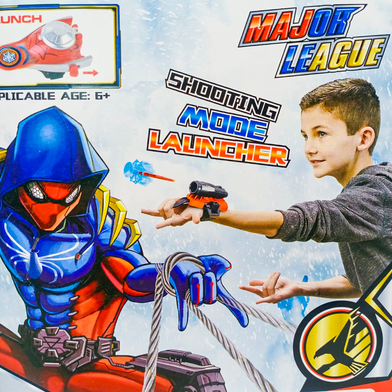 Spiderman Web Shooting Mode Dart Launcher Toy