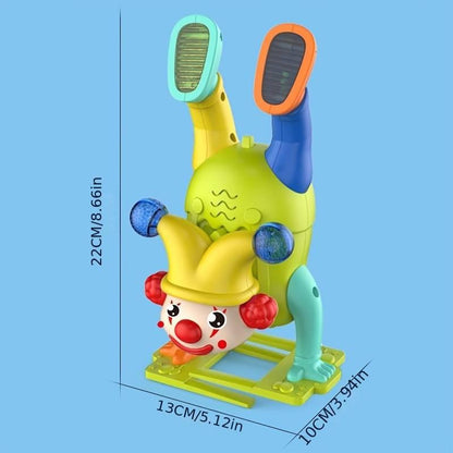 Electric Upside Down Musical Dancing Clown Toy For Kids