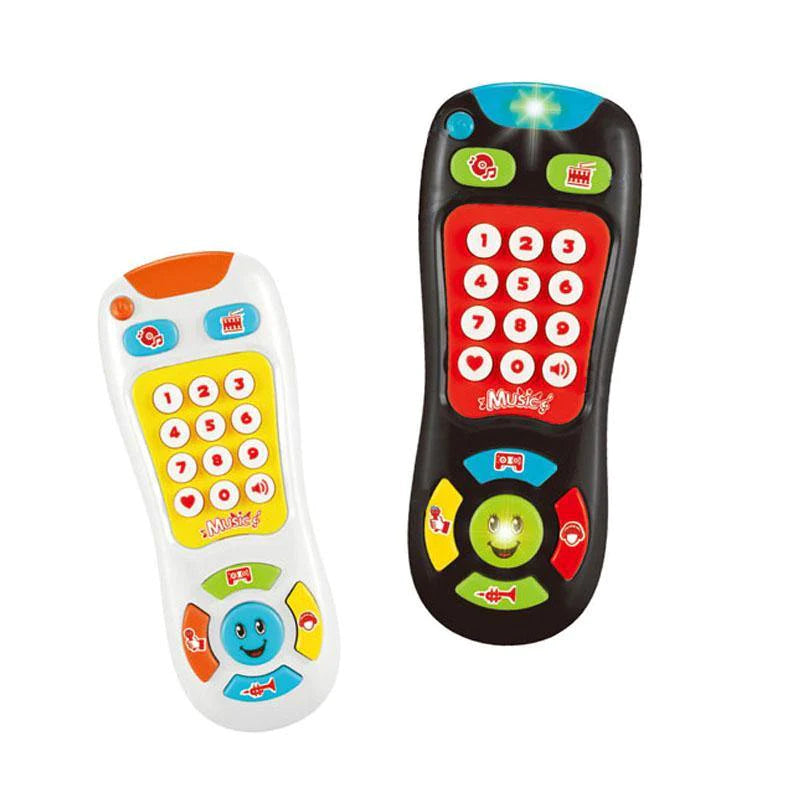 Click and Count TV Remote Controller, Colorful and Musical Toy For Toddlers