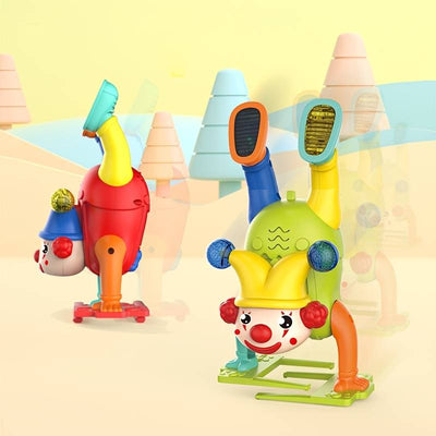 Electric Upside Down Musical Dancing Clown Toy For Kids
