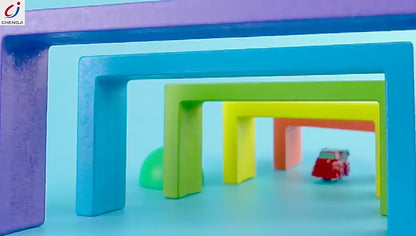 Racing track Trail Toys Manual Car Rescue Vehicles Adventure For Kids