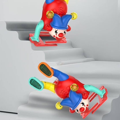Electric Upside Down Musical Dancing Clown Toy For Kids