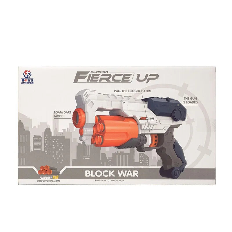 Clarion Fierce Up Jedi War Soft Dart Toy Model Shoot Gun For Kids