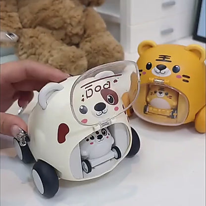 Cute Pet Car Ejection Vehicle For Kids Play