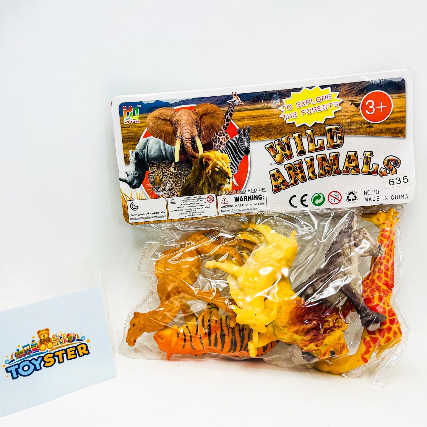 Happy Wild Animals World Jungle Series For Kids